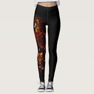Day of the Dead Skull Design Leggings