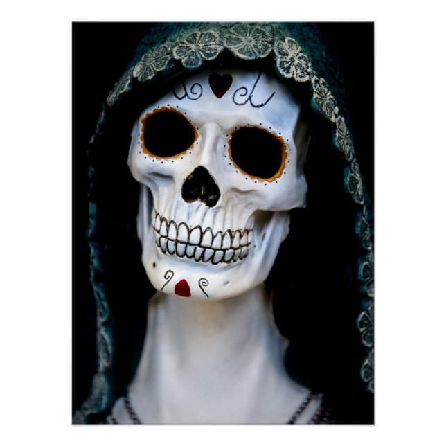 Day of the Dead Skull Poster (Front)