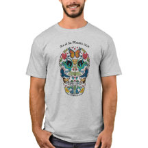 Day of the Dead Spirit Animal Sugar Skull T-Shirt