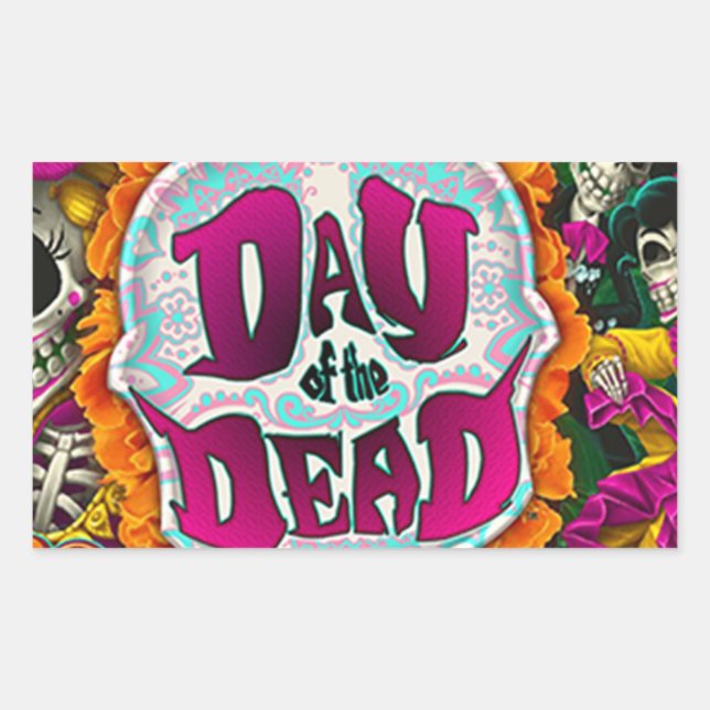 Day of the Dead Sticker (Front)
