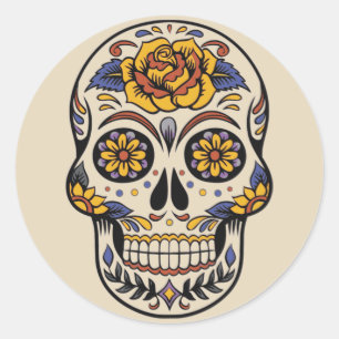 Day of the dead stickers