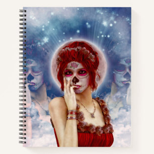 Day Of The Dead sugar doll Notebook