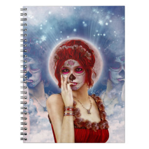 Day Of The Dead sugar doll Notebook