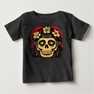 Day of the Dead Sugar Skull 1 Baby T-Shirt