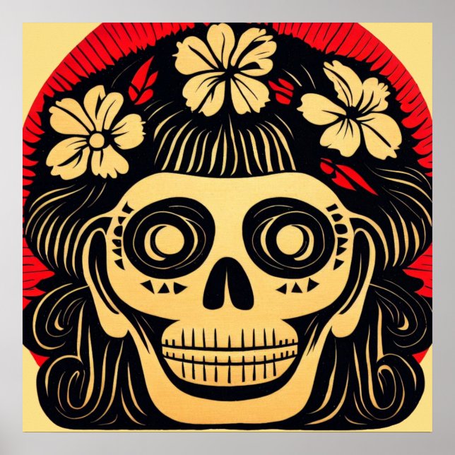 Day of the Dead Sugar Skull 1 Poster (Front)