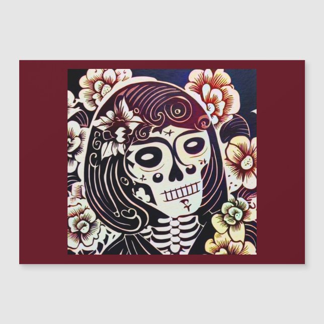 Day of the Dead Sugar Skull 2 (Front)