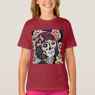 Day of the Dead Sugar Skull 2 T-Shirt