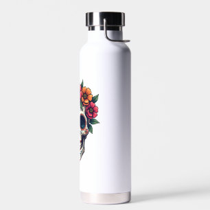 Day of the Dead Sugar Skull � Dia de los Muertos S Water Bottle