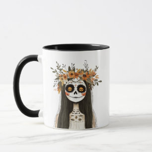 Day of the Dead Sugar Skull Mugs