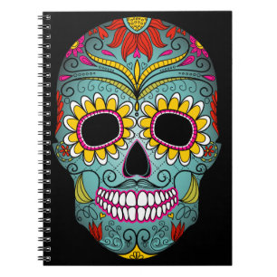 Day of the Dead Sugar Skull Notebook