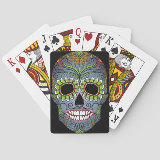 Day of the Dead Sugar Skull Playing Cards
