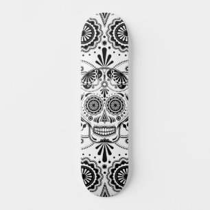 Day of the Dead Sugar Skull Skateboard