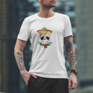 Day Of The Dead Sugar Skull T-Shirt
