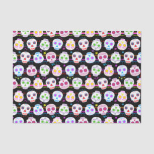 Day of the Dead Sugar Skulls Tissue Paper