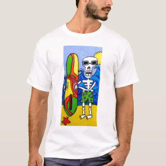 Day of the Dead Surfer T-Shirt