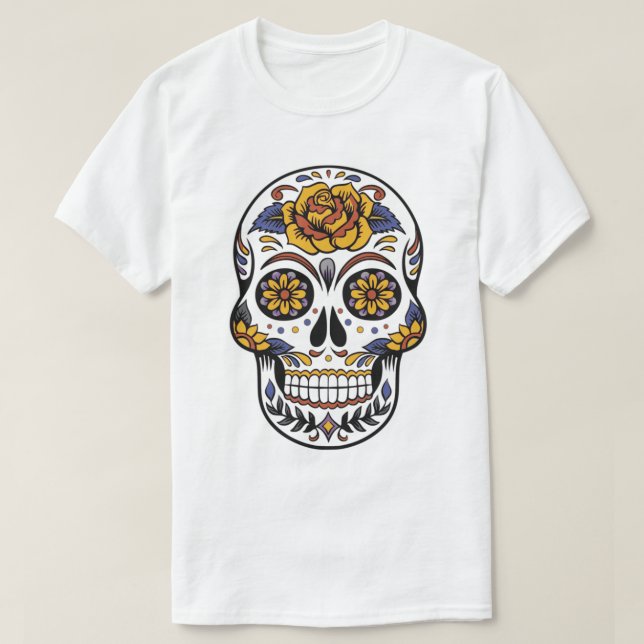 Day Of The Dead T-Shirt (Design Front)