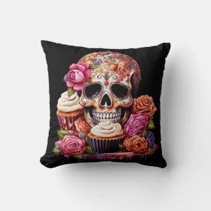 Day of the Dead Throw Pillow