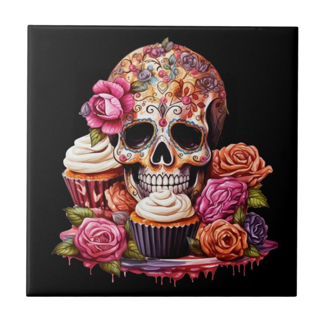 Day of the Dead  Tile (Front)