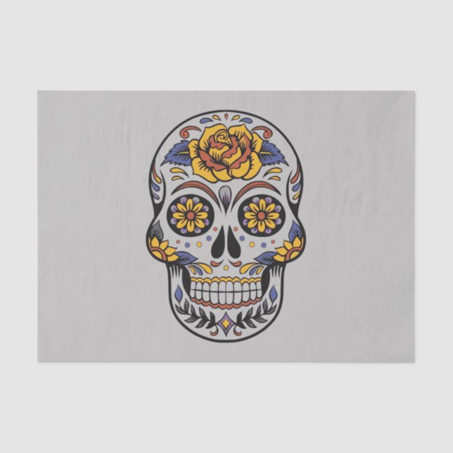 Day of the dead tissue paper (Front)