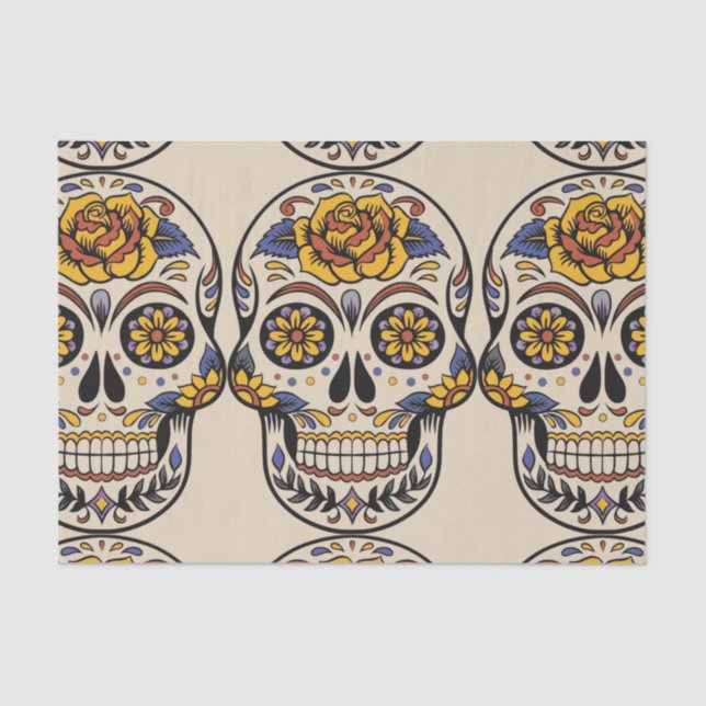 Day of the dead tissue paper (Front)