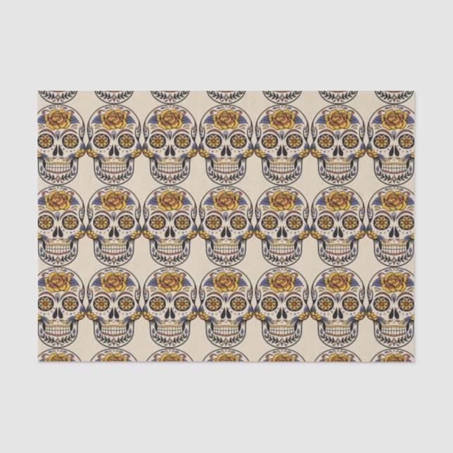 Day of the dead tissue paper (Front)