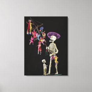 Day of the Dead: Toy Peddler, from Oaxaca Canvas Print