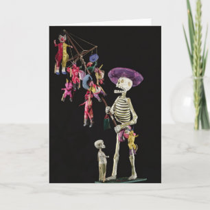 Day of the Dead: Toy Peddler, from Oaxaca Card