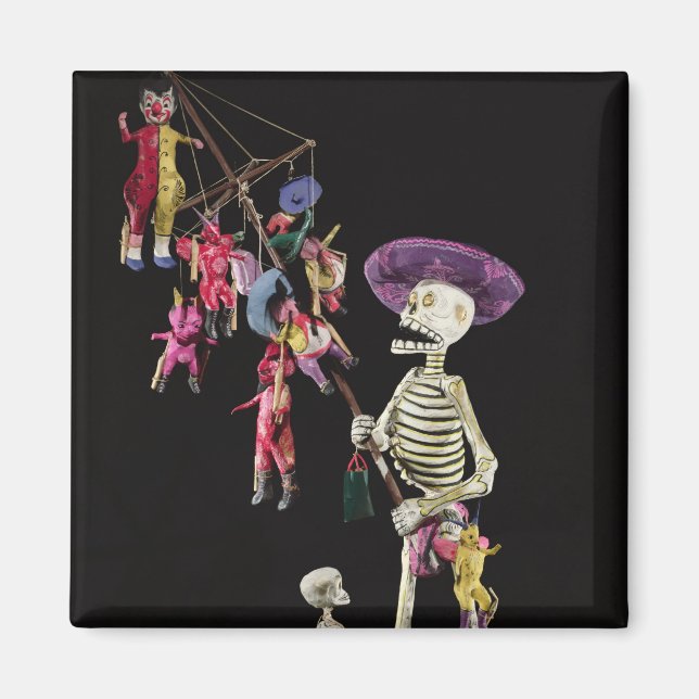 Day of the Dead: Toy Peddler, from Oaxaca Magnet (Front)