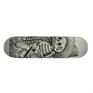 day-of-the-dead Vato Deck Skateboard