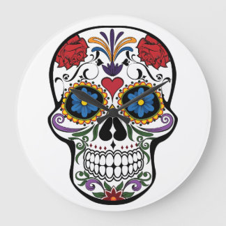 Day of the death large clock