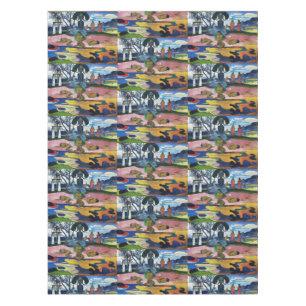 Day of the God by Paul Gauguin Polynesian Culture Tablecloth