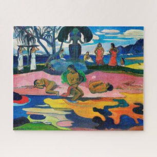Day of the God (Mahana no Atua) by Paul Gauguin Jigsaw Puzzle