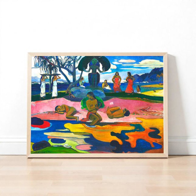 Day of the God (Mahana no atua) by Paul Gauguin Poster (Creator Uploaded)