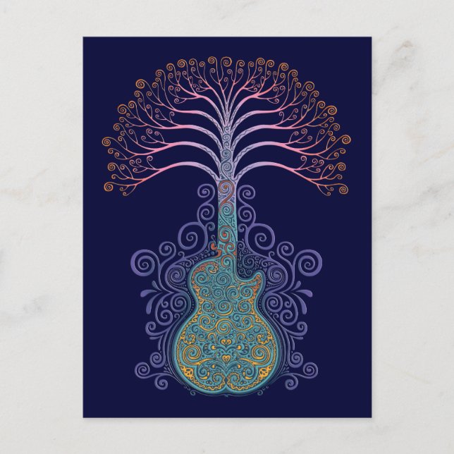 Day of the Guitree Postcard (Front)