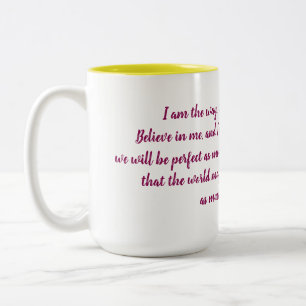 Day of the week Mug: Tuesday Two-Tone Coffee Mug