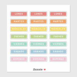 Day of the Week (Spanish)