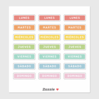 Day of the Week (Spanish)