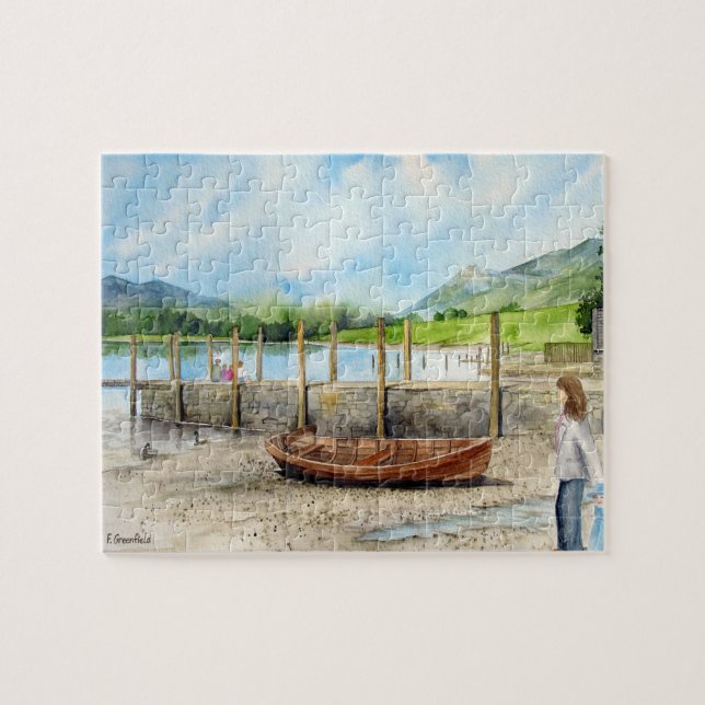 Day out to Derwentwater Lake District Cumbria Jigsaw Puzzle (Horizontal)