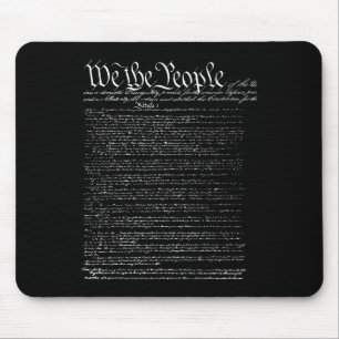 Day Preamble Of The Constitution We The People Mouse Pad