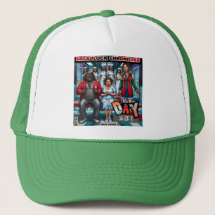 DAY SHIFT - DREADLOCK CHRONICLES ISSUE 10 COVER TRUCKER HAT