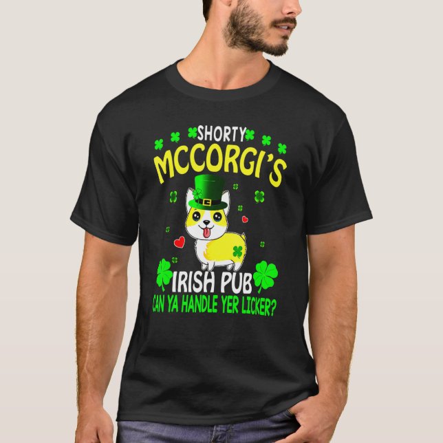 Day Shorty Mccorgi Irish Pub T-Shirt (Front)