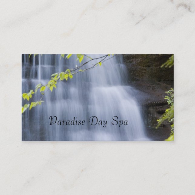 Day Spa Business Card (Front)