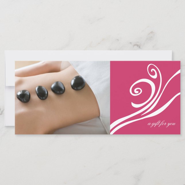 Day Spa or Massage Therapist Gift Certificates (Front)