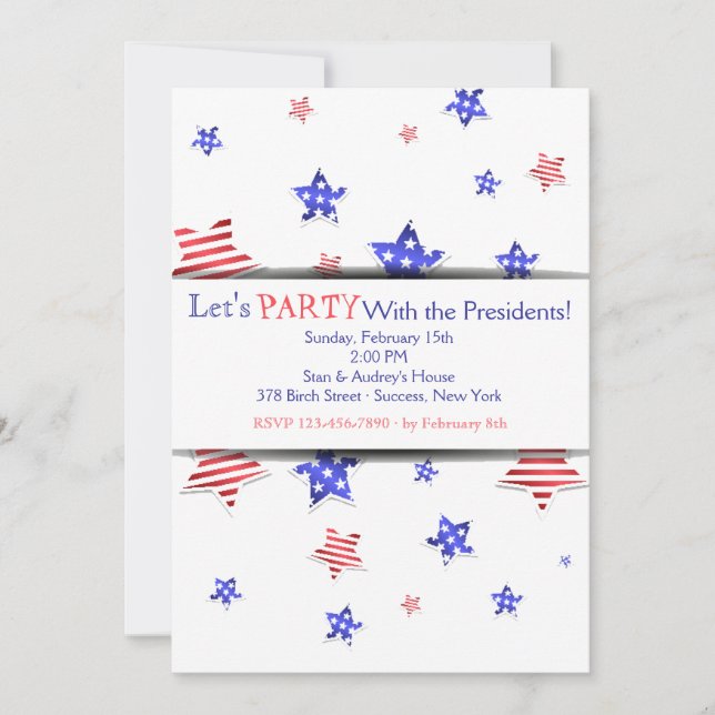 Day Stars Invitation du Président (Devant)