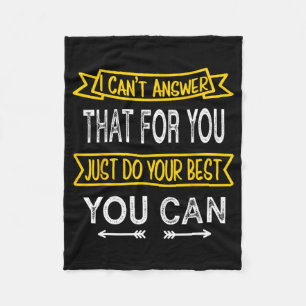 Day Teacher Shirt Standardized Exam Staar Fsa Test Fleece Blanket