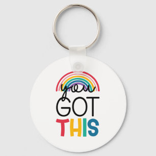 Day Teacher Shirt You Got This Gifts For Women Kid Keychain