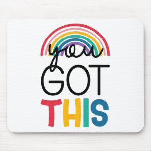 Day Teacher Shirt You Got This Gifts For Women Kid Mouse Pad