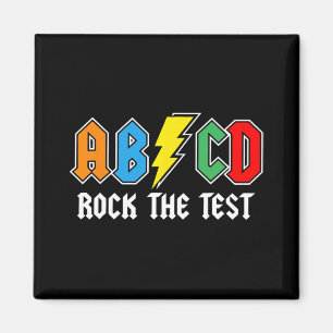 Day Teacher Student Motivational Retro Rock The Te Magnet