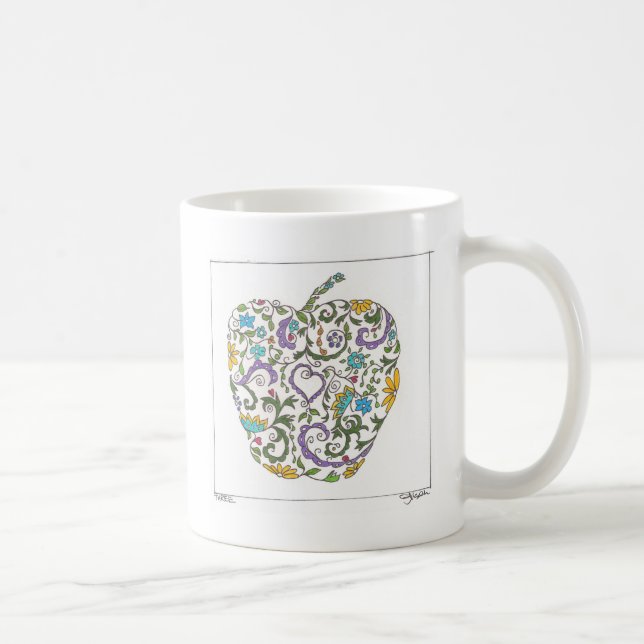 Day Three - Sweet Doodle Coffee Mug (Right)