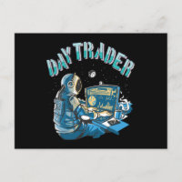 Day Trader Astronaut in space